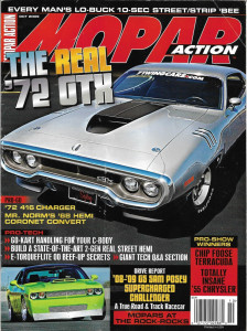 MOPAR ACTION 2009 OCT - TERRACUDA, 10-Sec BEE, Mr NORMs HEMI CORONET